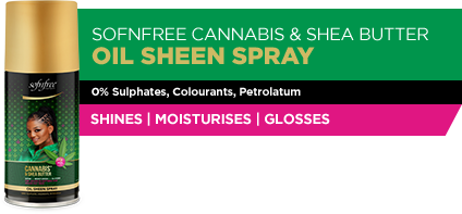 Cannabis & Shea Butter Oil Sheen Spray